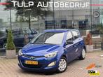 Hyundai i20 1.2i First Edition 5drs bj 2012 Airco 1e eigenaa, Euro 5, Gebruikt, 4 cilinders, Blauw