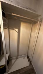 Open kledingkast platsa, Huis en Inrichting, Kasten | Kledingkasten, Ophalen, 25 tot 50 cm, Met hangruimte, 150 tot 200 cm