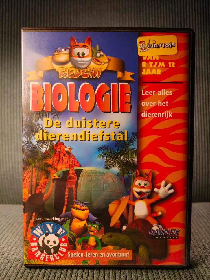 Redcat Biologie: De Duistere Dierendiefstal - Davilex, Spelcomputers en Games, Games | Pc, Gebruikt, Puzzel en Educatief, 1 speler