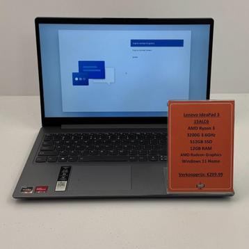Lenovo IdeaPad 3 15ALC6 Laptop | Ryzen 3 12GB RAM 512GB SSD beschikbaar voor biedingen