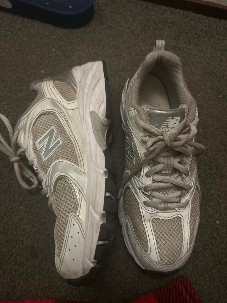 New Balance 530 - Wordt schoongemaakt!, Ophalen of Verzenden, Gedragen, Wit, Sneakers of Gympen