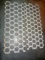 2x Victoriaans Gietijzeren Hekwerk 110x43cm, Ophalen, Gebruikt, IJzer, Sierhekwerk