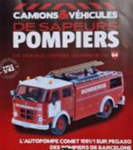 Pegaso 1091/1 Barcelona Autopompe Comet BRANDWEER 1:43 # 64, Verzenden, Nieuw, Bus of Vrachtwagen, Overige merken