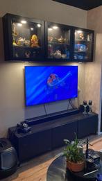 Besta tv kast zwart met verlichting, Minder dan 100 cm, 25 tot 50 cm, Ophalen of Verzenden, Zo goed als nieuw