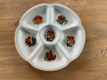 Sier / hapjes bord “keramiek gouda holland” beschikbaar voor biedingen