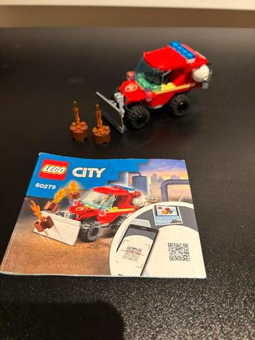 Lego City 60279 kleine Brandweer wagen / Quad beschikbaar voor biedingen