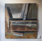 Rein Kamphorst - "Landschappelijke compositie" - Zinkreliëf, Antiek en Kunst, Ophalen of Verzenden