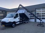 Iveco Daily 50 C 14G 375 CNG Kipper Laadkraan Knijper Rotato, Auto's, Electronic Stability Program (ESP), Euro 5, Gebruikt, 4 cilinders