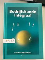 Rienk Stuive - Bedrijfskunde Integraal, Rienk Stuive; Peter Thuis, Ophalen of Verzenden, Zo goed als nieuw, Nederlands