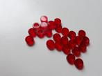 NIEUW: Tile 1x1 Rond Trans-Red, Lego, Nieuw, Ophalen of Verzenden, X