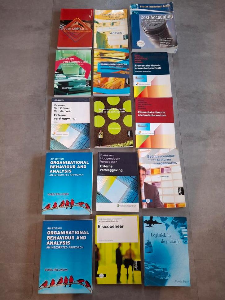 Economie Studieboeken - Iets Ouder, Boeken, Studieboeken en Cursussen, Gelezen, HBO, Beta, Ophalen of Verzenden