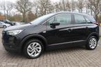 Opel Crossland X 1.2 Turbo Innovation AUTOMAAT, TREKHAAK, 840 kg, Gebruikt, Leder en Stof, Zwart