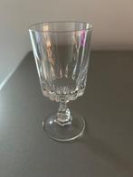 1 Cristal d'Arques wijn/cognac glazen - "Louvre", Ophalen of Verzenden, Zo goed als nieuw, Borrel- of Shotglas
