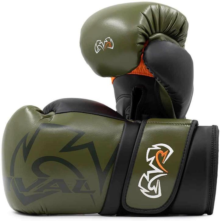 Bokshandschoenen Rival Impulse RS80V Khaki Black, Sport en Fitness, Boksen, Nieuw, Bokshandschoenen, Verzenden