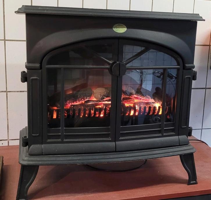 Elektrische Sfeerhaard mooie vlammen, Huis en Inrichting, Haarden, Gebruikt, Elektrische haard, Ophalen