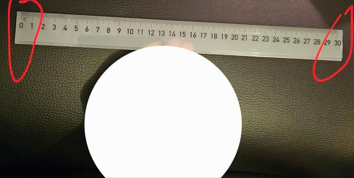 Handige liniaal 30cm lang, Diversen, Schoolbenodigdheden, Gebruikt, Ophalen of Verzenden