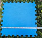 38 st. blauw zwembad ondertegels 50 × 50., Ophalen, Zo goed als nieuw, Grondzeil