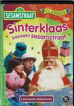 DVD Sesamstraat Sinterklaas bezoekt Sesamstraat, Cd's en Dvd's, Alle leeftijden, Ophalen of Verzenden, Zo goed als nieuw, Tv fictie