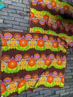 2 lappen stof katoen retro 110x86 cm en 110 x 89 cm bloemen, Hobby en Vrije tijd, Stoffen en Lappen, Overige kleuren, 120 cm of meer