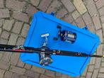 Zeevis boothengel met reels, Ophalen, Gebruikt, Complete set