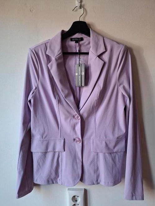 Mi Piace travelstof jasje lila maat: L/38, Kleding | Dames, Jasjes, Kostuums en Pakken, Nieuw, Jasje, Maat 38/40 (M), Paars, Ophalen of Verzenden