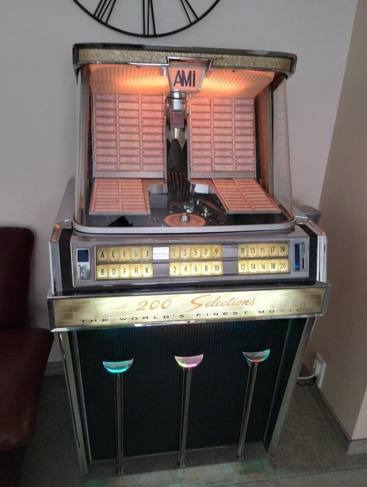 AMI K200 Jukebox, Flipperkasten ruilen, Hobby en Vrije tijd, Overige Hobby en Vrije tijd, Gebruikt, Ophalen