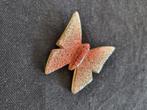Mooie vlinder broche glitter, Sieraden, Tassen en Uiterlijk, Broches, Ophalen of Verzenden, Nieuw, Overige materialen