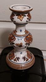 Plateel polychroom,vlinder,kandelaar,Modica,Holland., Antiek en Kunst, Ophalen of Verzenden