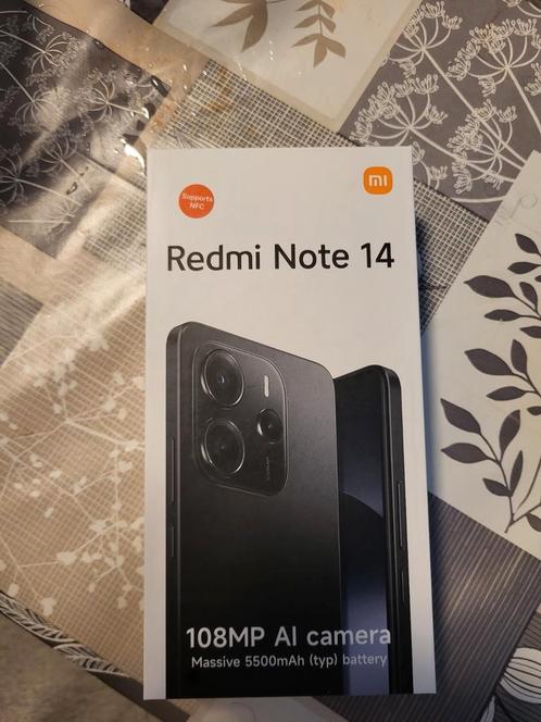 Xiaomi Redmi Note 14, Telecommunicatie, Mobiele telefoons | Apple iPhone, Nieuw, 256 GB, Zonder abonnement, Zonder simlock, Overige modellen