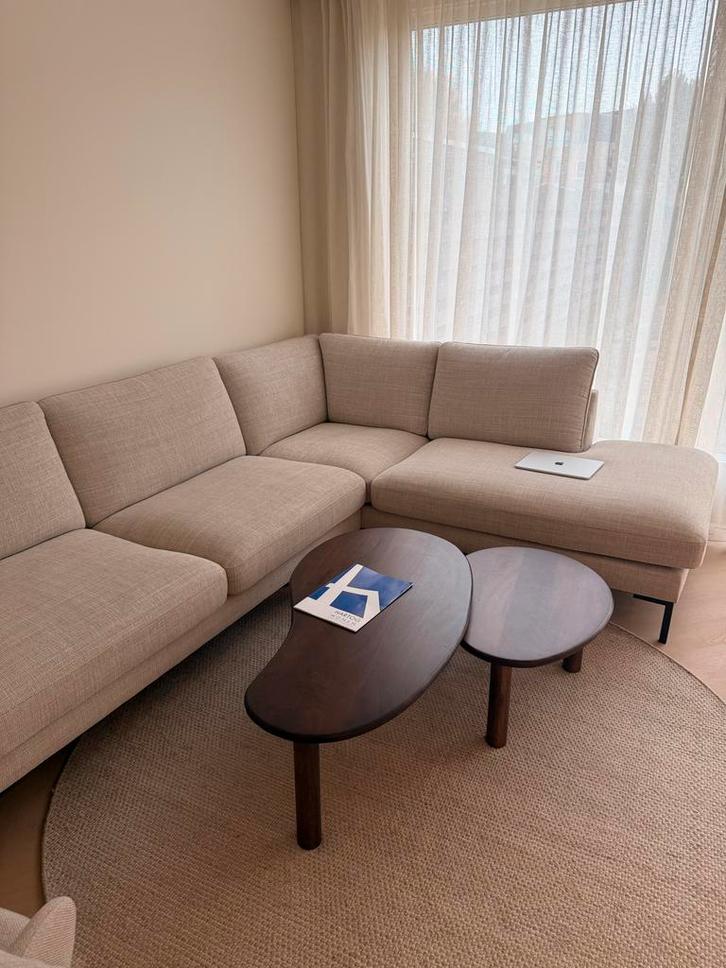 Prachtige design hoekbank van Hartog Wonen - Bijna NIEUW!, Huis en Inrichting, Banken | Bankstellen, Zo goed als nieuw, Hoekbank