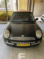 Mini Cooper te koop – rijdt goed, APK 09/2025, airco werkt, 15 km/l, 4 stoelen, Leder en Stof, Zwart