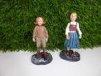 Luville Efteling Kerstdorp  Hans en grietje  - set of 2, Verzenden, Nieuw