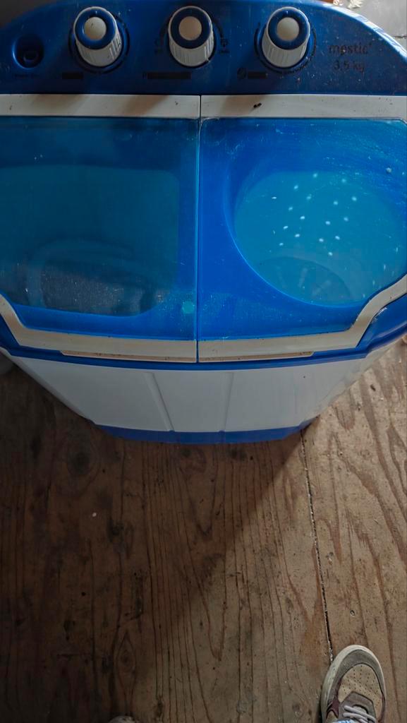 Mestic MW-120 Mini Wasmachine - Compact en Handig, Witgoed en Apparatuur, Wasmachines, Gebruikt, Bovenlader, Minder dan 4 kg, Minder dan 85 cm
