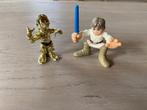 Star Wars figuurtjes C-3PO en Luke Skywalker (Hasbro), Ophalen of Verzenden, Gebruikt, Actiefiguurtje