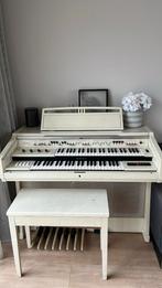 Yamaha orgel wit retro elektrisch, Muziek en Instrumenten, Orgels, Gebruikt, Ophalen, Orgel