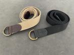 2x Silverback Outdoor Riem Beige Bruin & Zwart Zwart 90cm, Bruin, Minder dan 95 cm, Ophalen of Verzenden, Zo goed als nieuw