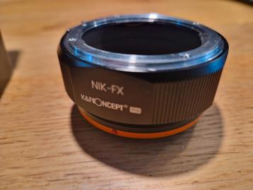 K&F Concept NIK-FX Adapter - Nikon naar Fujifilm X beschikbaar voor biedingen