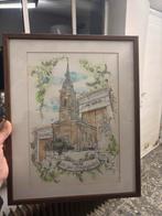Schilderij Vught Sint Remigiuskerk 150 Jaar, Antiek en Kunst, Ophalen