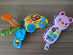 VTech sleutelbos en telefoon / bel beertje, Kinderen en Baby's, Gebruikt, Ophalen of Verzenden