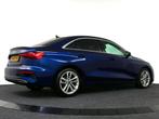 Audi A3 Limousine 35 TFSI 150 PK Business edition, OrigNL, 1, 65 €/maand, Stof, 4 cilinders, Blauw