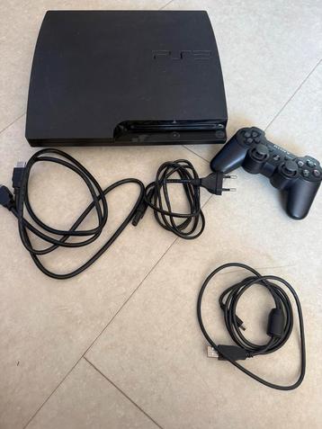 PS3 Slim 250GB + GTA V + Controller beschikbaar voor biedingen