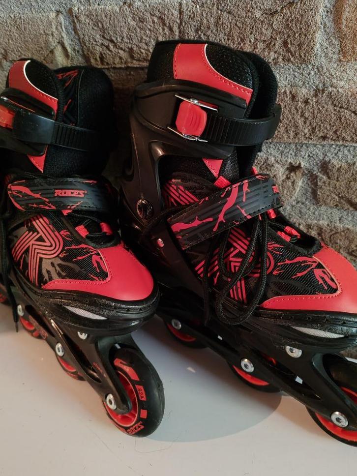 Skeelers kind, Sport en Fitness, Skeelers, Zo goed als nieuw, Overige typen, Roces, Kinderen, Verstelbaar, Ophalen of Verzenden