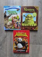 3 DreamWorks dvd's - Shrek, Kung Fu Panda, Vanaf 6 jaar, Ophalen, Gebruikt, Europees