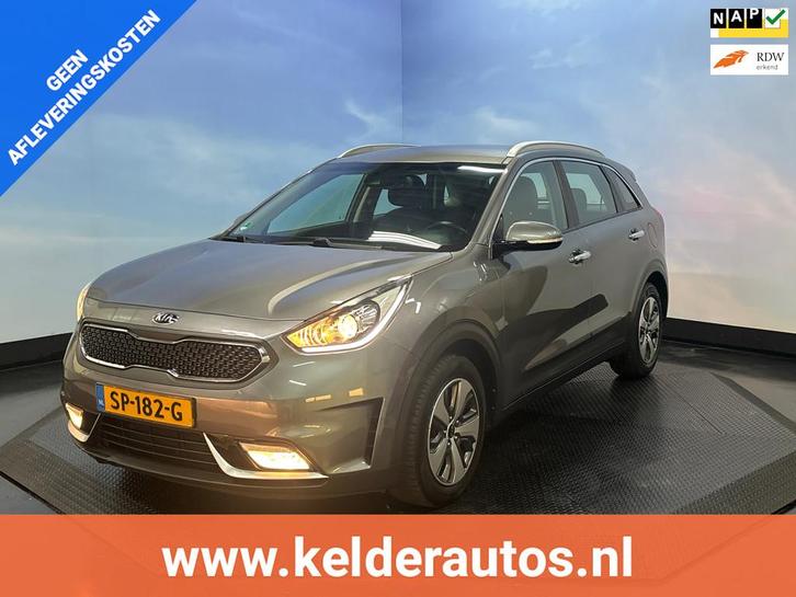 Kia Niro 1.6 GDi Hybrid DynamicLine Navi |Clima | Cruise | C, Auto's, Kia, Particulier, Te koop, Niro, ABS, Achteruitrijcamera