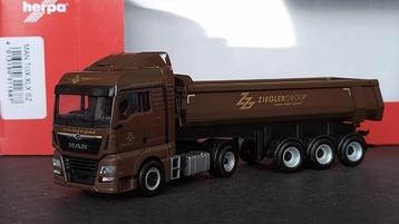 Man TGX XLX Ziegler 1:87 H0 Herpa Pol  beschikbaar voor biedingen