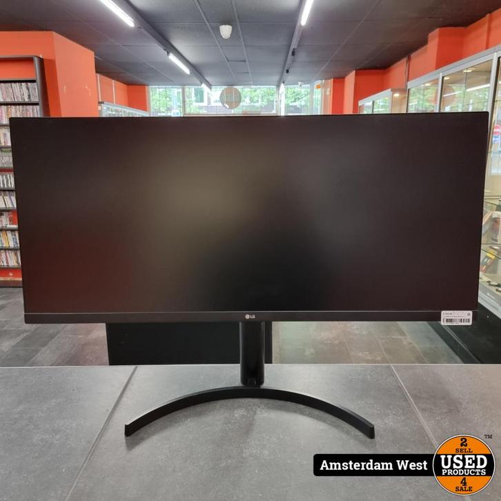 LG 34WN750 UltraWide Monitor 34 Inch, Computers en Software, Monitoren, Gebruikt