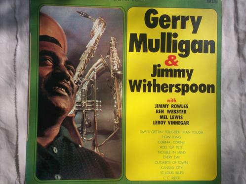 Gerry Mulligan and Jimmy Witherspoon 1959 Vinyl 33 tpm LP, Cd's en Dvd's, Vinyl | Jazz en Blues, Zo goed als nieuw, Jazz, 1940 tot 1960