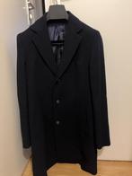 Suit Supply Navy Overcoat, Ophalen of Verzenden, Zo goed als nieuw, Suitsupply, Maat 48/50 (M)