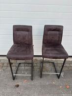 4 Barkrukken - Keukentafel/Keukeneiland, Ophalen, 60 tot 90 cm, Zo goed als nieuw, Metaal