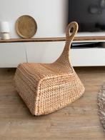 Rieten Schommelstoel van Ikea, Huis en Inrichting, Stoelen, Ophalen, Gebruikt, Bruin, Riet of Rotan
